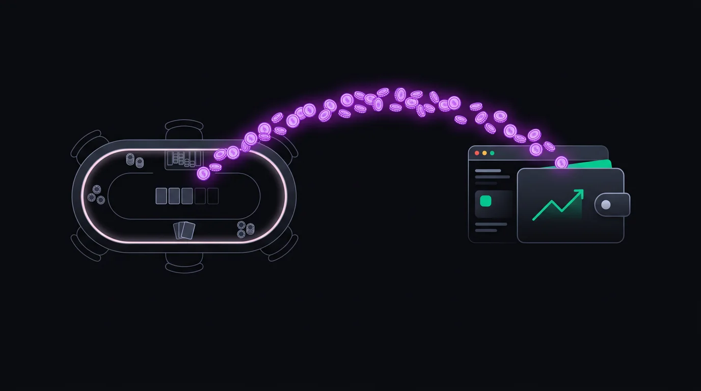 Automatic poker rakeback — cashback on every hand you play